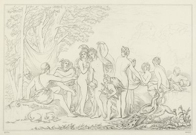 El Juicio de Paris de William Etty